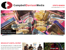 Tablet Screenshot of campbelldavison.com